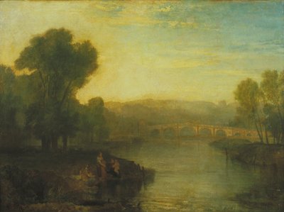 Blick auf Richmond Hill und Brücke von Joseph Mallord William Turner